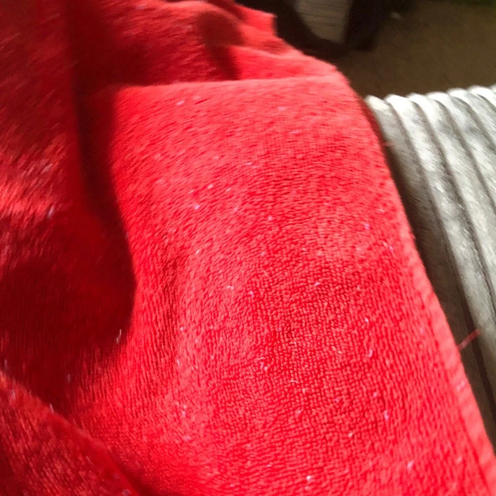 Red bath towels - Soft Character
